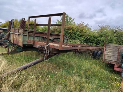 Lot 42 - 24 ft Flatbed Trailer (Located in Barningham,...