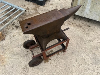 Lot 64 - Vintage anvil for sale. (Located in Barnham,...