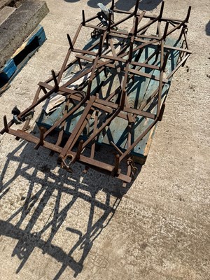 Lot 68 - 2 x vintage drag harrows (Located in Barnham,...