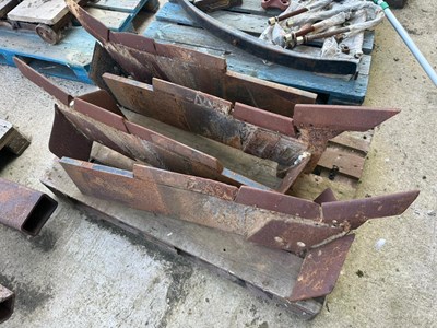 Lot 83 - 4 x subsoiler legs (Located in Barnham, no VAT)