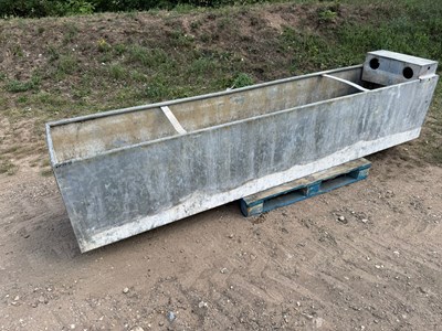 Lot 90 - Large Vintage Water Trough 3.0m x 0.6m...