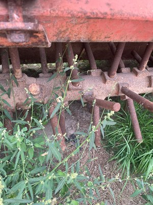Lot 114 - Howard spike rotovator. 8-foot wide, good...