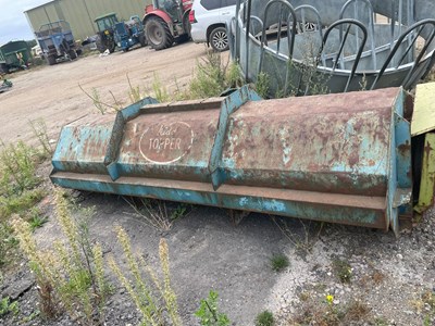 Lot 115 - Kidd flail mower. 10-foot wide. (Located in...