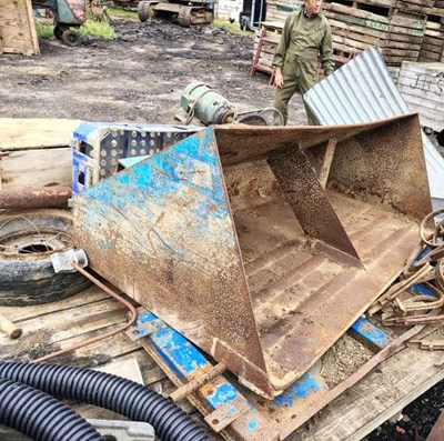 Lot 144 - Grain Bucket (Located in Barningham, no VAT)