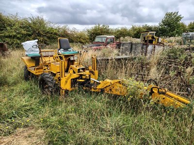 Lot 155 - Dumper truck with front excavator (Located in...