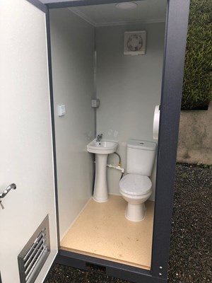 Lot 159 - Unused Bastone Double Toilet (Located in...
