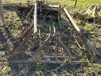 Lot 166 - Mounted Folding Chain Harrow