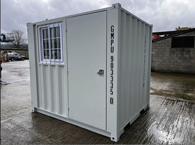 Lot 172 - Unused 8 ft Container, Window & Door (Located...