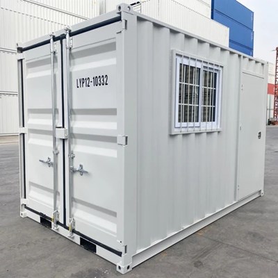 Lot 173 - Unused 12 ft Container, Window & Door (Located...