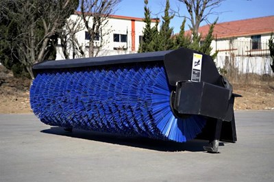 Lot 176 - Unused 72" Rotary Skid Steer Broom (Located in...