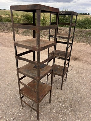 Lot 182 - 1 Metal Shelving Unit (Located in Barnham, no...