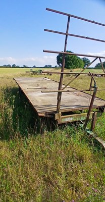 Lot 187 - Single Axle Flatbed Trailer (Located in...