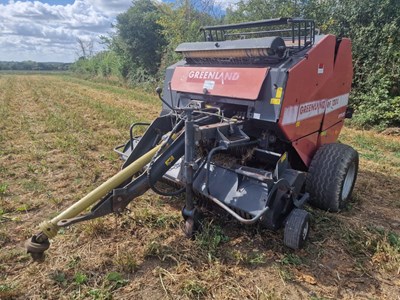 Lot 197 - Greenland RF120L 4FT ROUND BALER 1996, Extra...