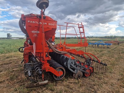 Lot 203 - Kuhn Fastliner 300 disc drill 3 metres wide,...