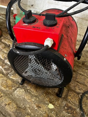 Lot 237 - Sealey 3kW Industrial Fan Heater (Located in...