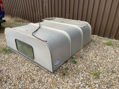 Lot 244 - Ifor Williams canopy from 2014 crew cab Ford...