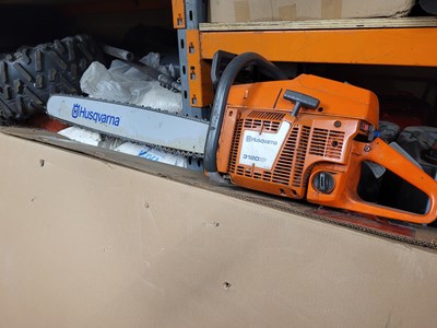 Lot 247 - Husqvarna 3120XP professional chainsaw. Fitted...