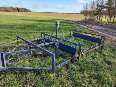 Lot 186 - Bale Sledge