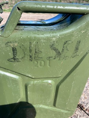 Lot 296 - X3 20l Jerry cans clean 2 used for diesel and...
