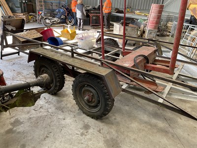 Lot 152 - Dual Axle Trailer on Land Rover Axles