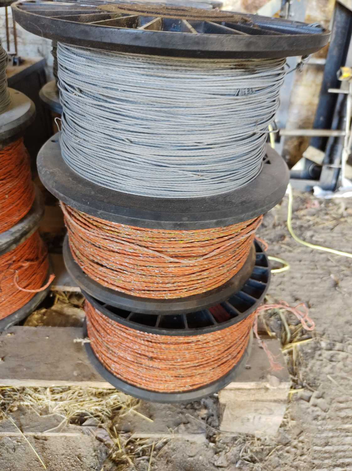 Lot 99 - 3x Rolls of Electric Fencing