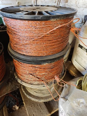 Lot 101 - 3x Rolls of Electric Fencing