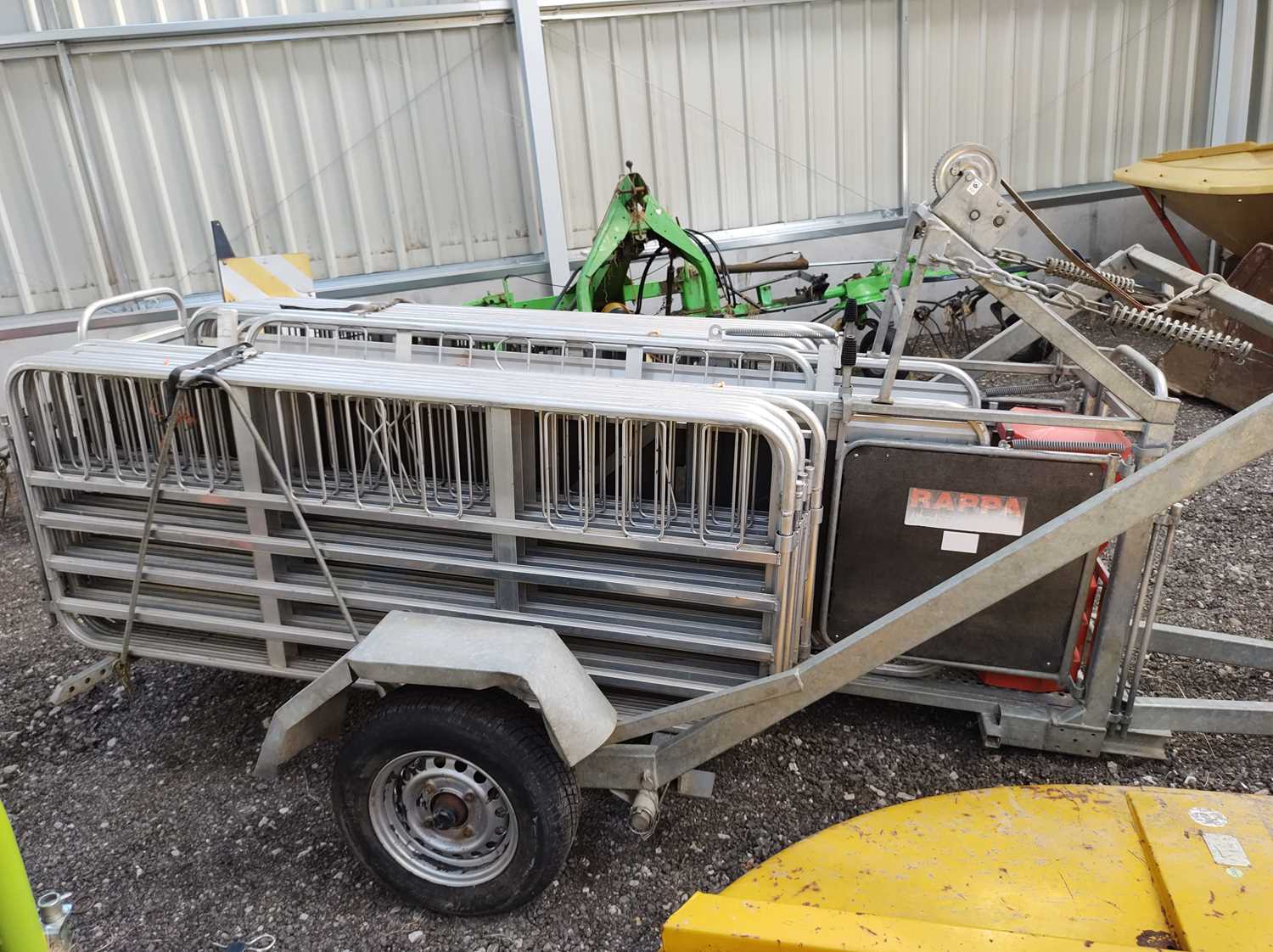 Lot 143 Rappa Mobile Sheep Handling System (Bought