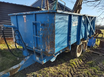 Lot 161 - G T Bunning & Sons 8t Tipping Trailer