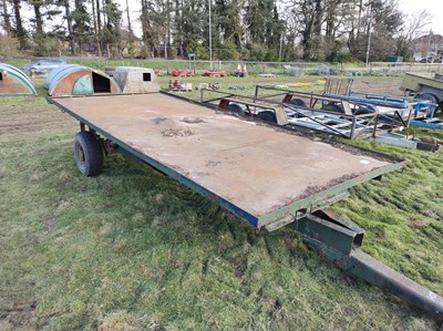 Lot 153 - Flatbed Trailer