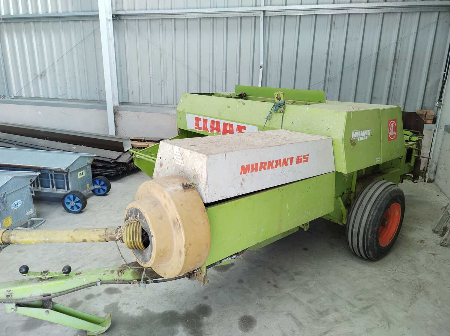 Lot 184 - CLAAS Markant 65 Conventional Baler