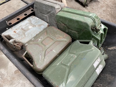 Lot 25 - Qty of Jerry Cans