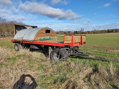 Lot 159 - York Flatbed Trailer on Turntable