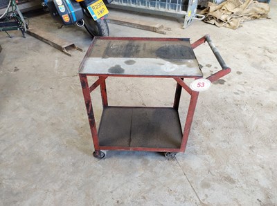 Lot 53 - Wheeled Workshop Trolley