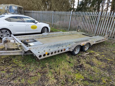 Lot 155 - Ifor Williams Tilt Bed Vehicle Transport...