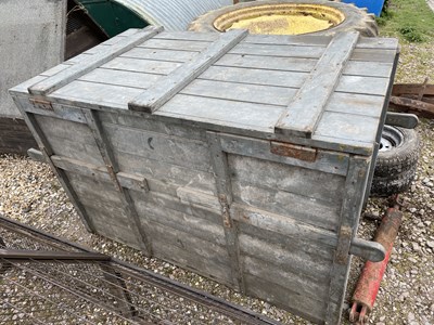 Lot 22 - Large Wooden Transport Box