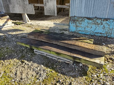 Lot 45 - Qty of Wooden Sleepers