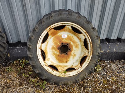 Lot 25 - Pair of 9.5/9-36 Row Crop Tyres