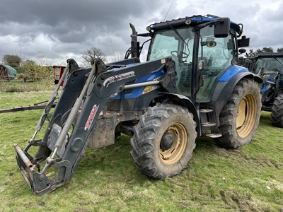 Lot 265 - New Holland T6010 Tractor with Front Loader...