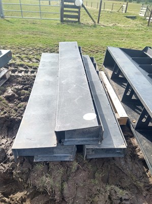 Lot 260 - 6x Plastic Steps for 8' Hoppers