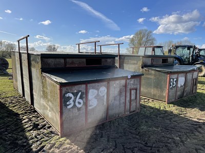 Lot 263b - 2x Weaner Kennels