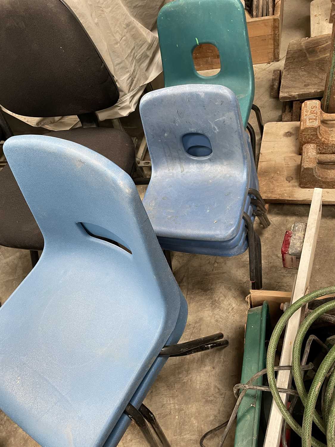 Lot 20 - Qty of School Chairs