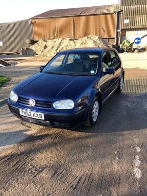 Lot 201a - VW Golf 1.6l with Full MOT and One Previous...