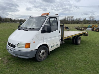 Lot 203a - Ford Transit 3.5t Beaver Tail Vehicle...