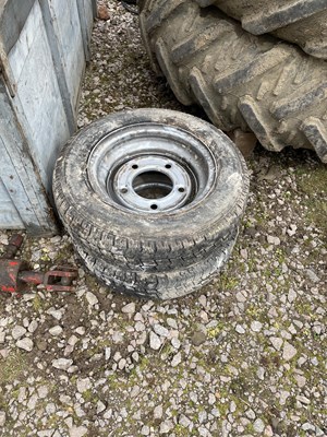 Lot 226a - 2x 155/70R120 Tyres