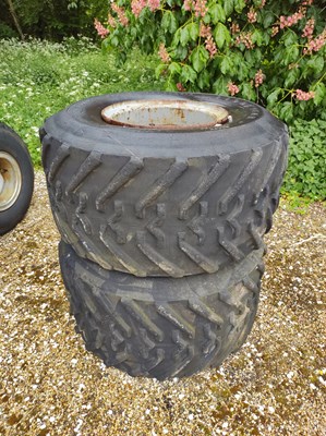 Lot 77 - Pair of Front Terra Tyres (48 x 25 - 20)