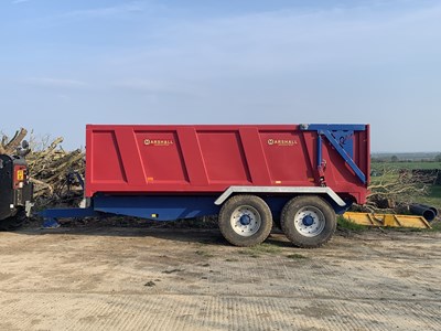 Lot 81 - Marshall 12t Grain Trailer (2015) with...