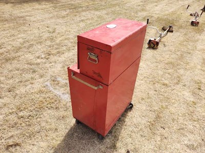 Lot 11 - Toolbox Cabinet (Red)