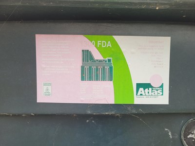 Lot 97 - Atlas 1300 FDA Bunded Fuel Tank with a 240v...