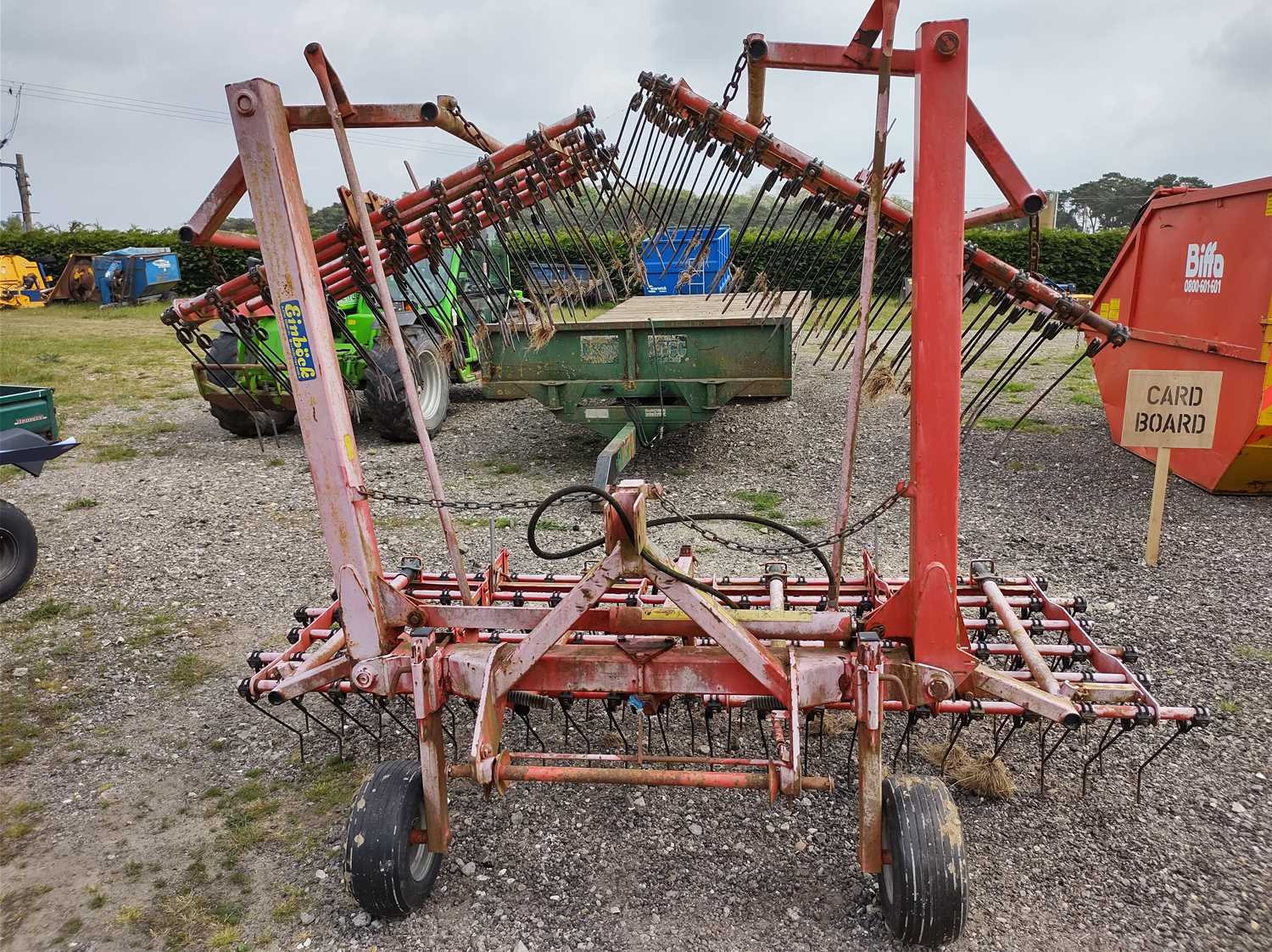 Lot 103 - Einbock Grass Harrow Hydraulic Folding