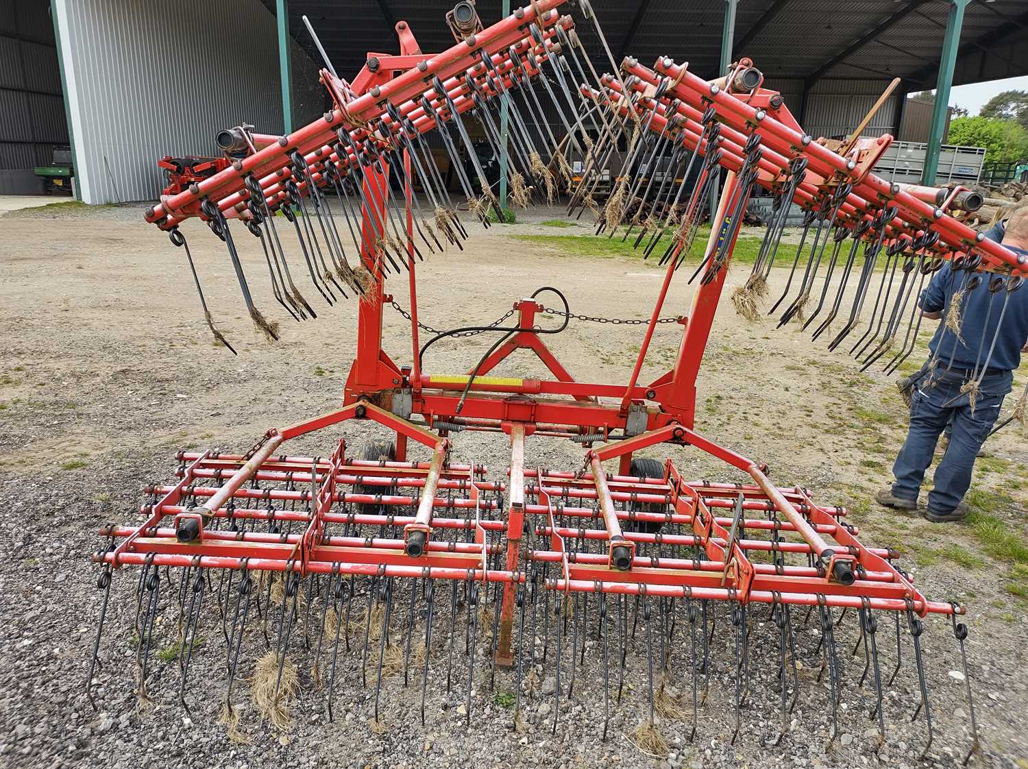 Lot 103 - Einbock Grass Harrow Hydraulic Folding